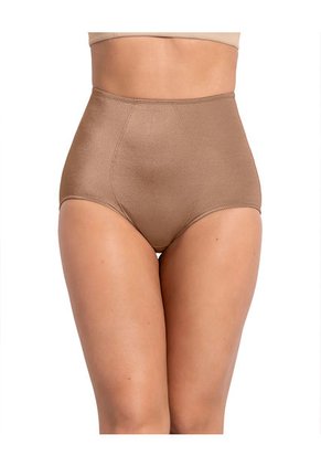 Fajas Panty Control Suave Marrón LEONISA 0233