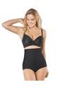 Panty Faja Postparto Y Postquirúrgico Con Laterales En Velcro 012885 Negro de Leonisa