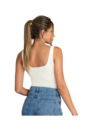 Leonisa Camiseta Manga Sisa Con Cuello En U Y Espalda Descubierta F6789 Blanco