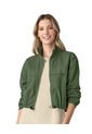 Leonisa Chaqueta Manga Larga Con Elástico Graduable En Ruedo J2810 Verde de Leonisa