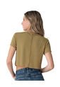 Leonisa Camiseta Crop Top Con Costuras Expuestas Decorativas J2839 Suela de Leonisa