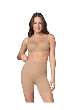 Short De Control De Abdomen Y Cintura Disimula La Celulitis 012925 Marrón