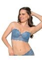 Leonisa Brasier Tipo Bustier De Realce Suave 011965 Azul de Leonisa