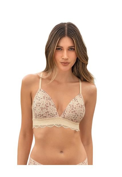 Leonisa Brasier Ultracómodo Con Encaje En La Base Y Espalda Comfy Bra 091032 Multicolor