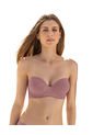 Leonisa Brasier Strapless Antideslizante Push Up 011981 Rosa de Leonisa