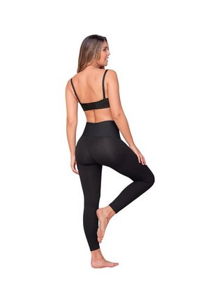 Leonisa Legging De Control Con Short Interno Levanta Cola 012910 Negro