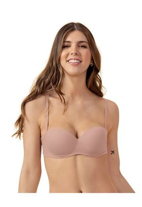 Leonisa Brasier Strapless Con Realce Incorporado 061308 Rosa