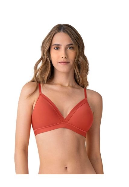 Leonisa Brasier Sin Arco Pura Comodidad Con Detalles En Tul 091083 Marrón