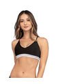Top En Algodón Ultracómodo Con Cargaderas Graduables 091082 Negro de Leonisa