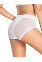 Panties Panty Control Suave Blanco LEONISA 012657 de Leonisa