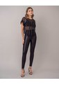 Leonisa Legging Con Cierre Y Control /imitación Cuero S67459 de Leonisa
