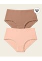 Leonisa Paquete X 2 Panties Cacheteros Sin Elásticos 92093X2 de Leonisa