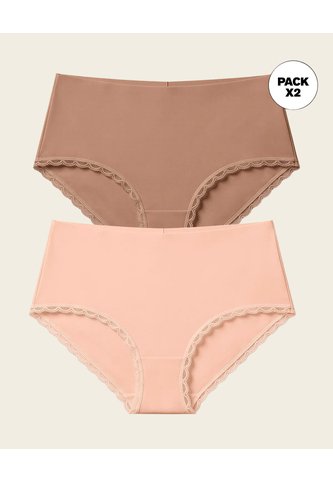 Leonisa Paquete X 2 Panties Cacheteros Sin Elásticos 92093X2 Leonisa