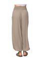 Pantalón Amplio Con Bota Ajustada J2879 Beige de Leonisa