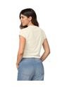 Camiseta Manga Corta Cuello Redondo Básica J2874 Crudo de Leonisa