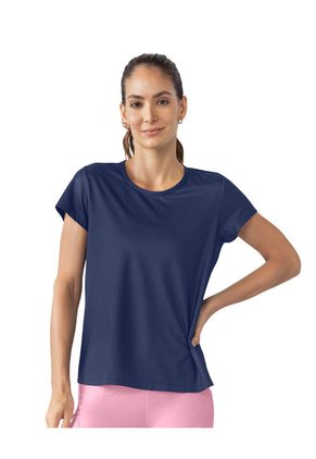 Camiseta Deportiva De Secado Rápido Y Silueta Semiajustada 195324 Azul
