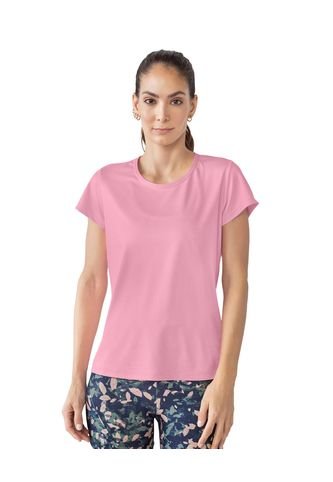 Camiseta Deportiva De Secado Rápido Y Silueta Semiajustada 195324 Rosa Leonisa