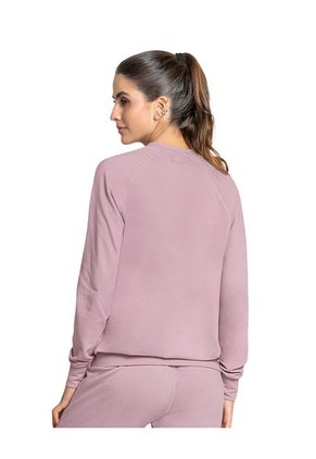 Buzo Deportivo De Cuello Redondo 195396 Lila