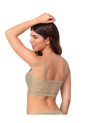 Top Con Detalles De Encaje En Escote Y Espalda 091093 Verde