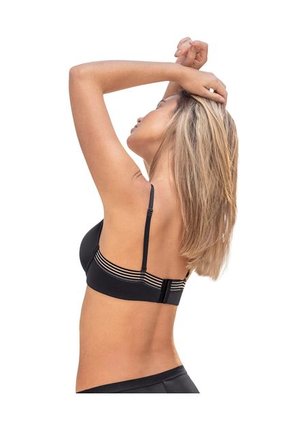 Brasier Con Arco Natural Look 091081 Negro