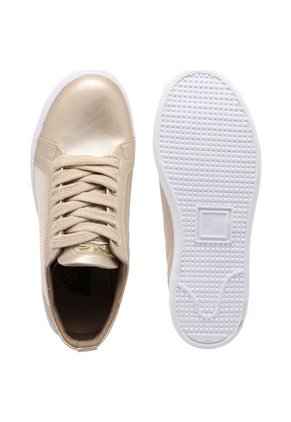 Tenis Dorados-Blancos Leons