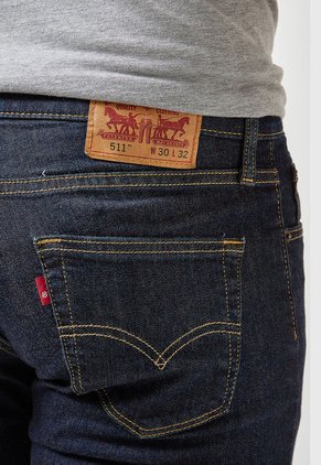 Jean Azul Índigo Levi's 511 Slim Fit