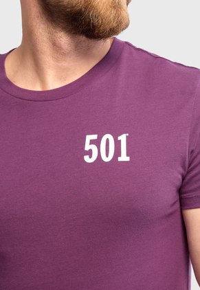 Camiseta Levi's SS Graphic Tee MX Violeta