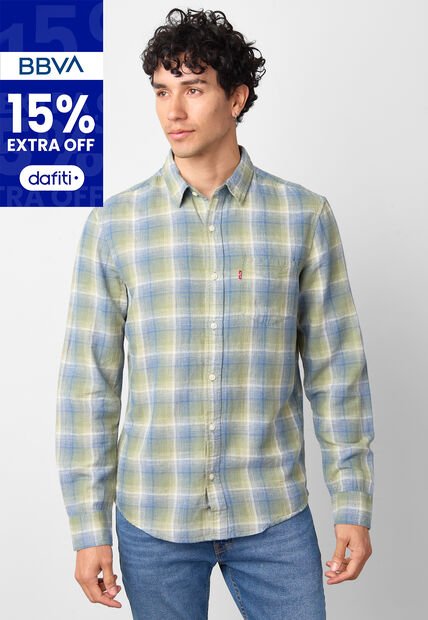 Camisa Levi's Sunset 1 Pocket Multicolor