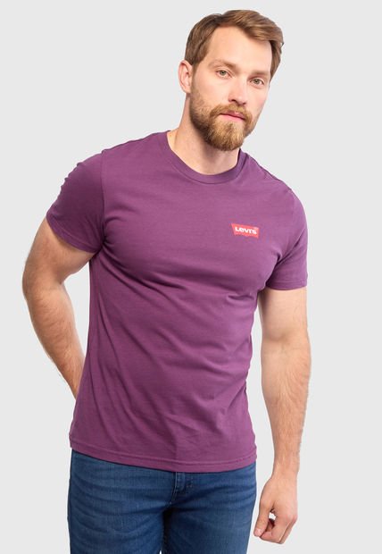 Camiseta Levi's SS Graphic Tee MX Violeta