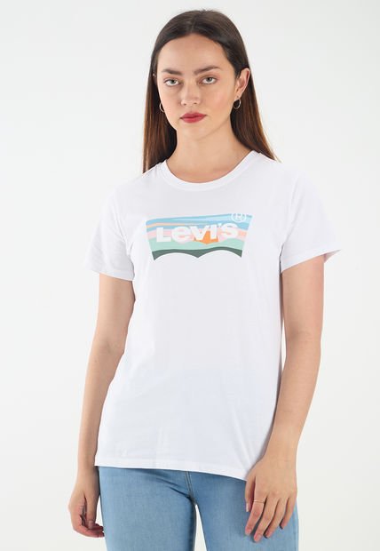 Camiseta Blanco-Multicolor Levi's