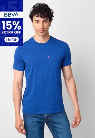 Camiseta Levi's Classic Pocket Azul Levis