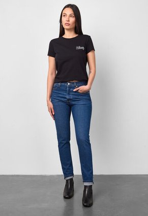 Jean Levi's 501 Skinny Fit Índigo Medio