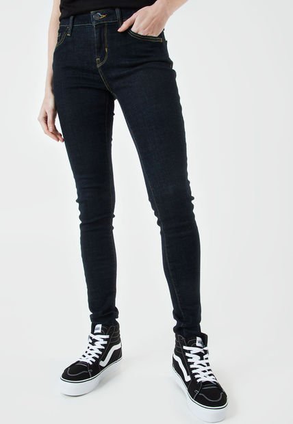 Jean Azul Indigo Levi's 710 Super Skinny Fit