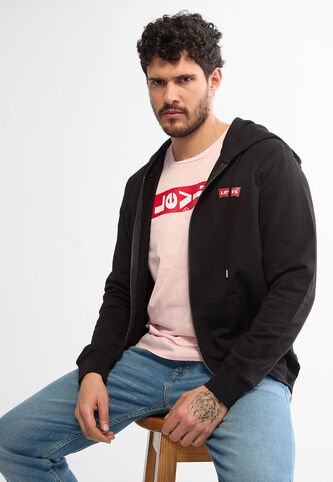 Hoodie Levi's Negro Levis