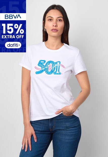 Camiseta Levi's The Perfect Blanco