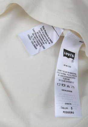 Camiseta Levi's Beige