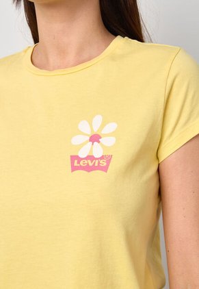 Camiseta Levi's Authentic Amarillo