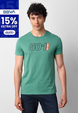 Camiseta Levi's Graphic Verde Levis