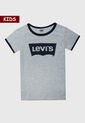 Camiseta Gris-Azul Navy Levi's Kids de Levis