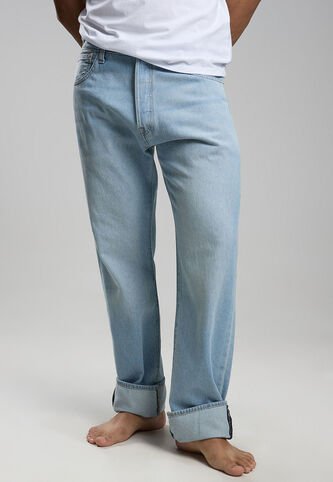 Jean Levi's 501 Relaxed Fit Índigo Claro Levis