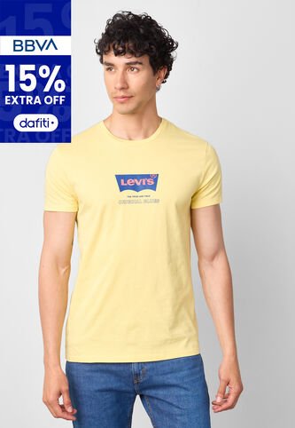 Camiseta Levi's Graphic Amarillo Levis