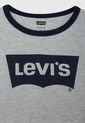 Camiseta Gris-Azul Navy Levi's Kids de Levis