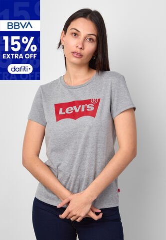 Camiseta Levi's The Perfect Gris Levis