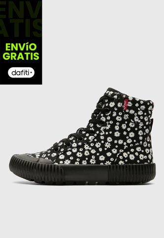 Tenis Lifestyle Levi's Oliva Floral Negro Levis