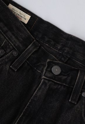 Jean Levi's 555 Relaxed Straight Fit Gris Oscuro