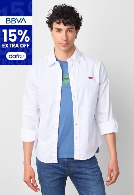 Camisa Levi's Battery Blanco