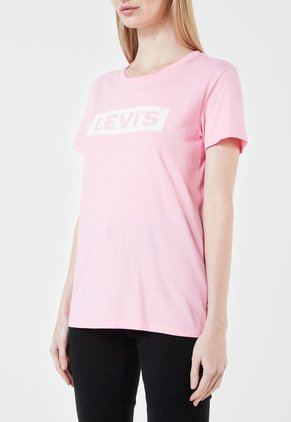 Camiseta Rosa-Blanco Levi's