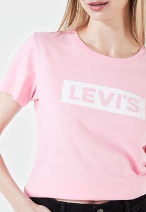 Camiseta Rosa-Blanco Levi's