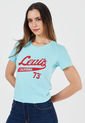 Camiseta Azul-Rojo Levi's de Levis