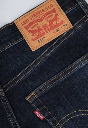 Jean Levi's 511 Slim Fit Índigo Oscuro